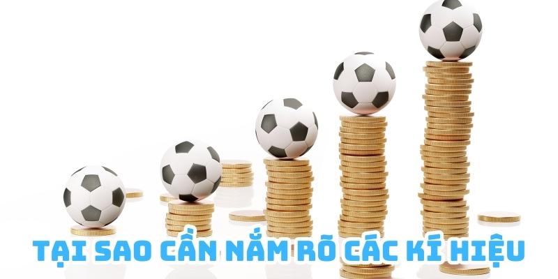 Các kí hiệu trong kèo bóng đá đóng vai trò quan trọng tại các nhà cái