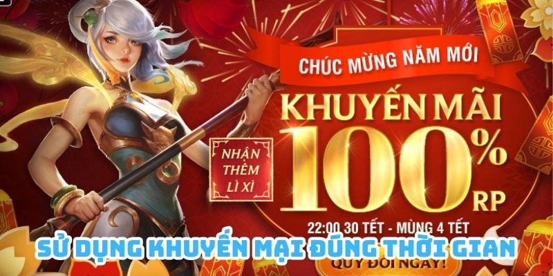 Anh em nên chú ý thời gian có hiệu lực của các mã ưu đãi